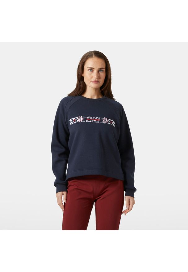 Sweter damski Helly Hansen Bliss. Kolor: niebieski. Sezon: zima. Sport: narciarstwo