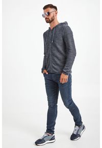 JOOP! Jeans - Sweter Renzo JOOP! JEANS. Typ kołnierza: kaptur. Wzór: aplikacja. Styl: elegancki #3