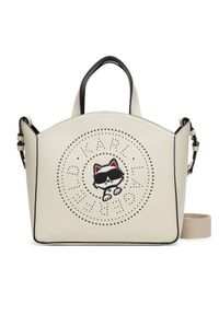 Karl Lagerfeld - KARL LAGERFELD Torebka B2W30221 Biały. Kolor: biały. Materiał: skórzane #1
