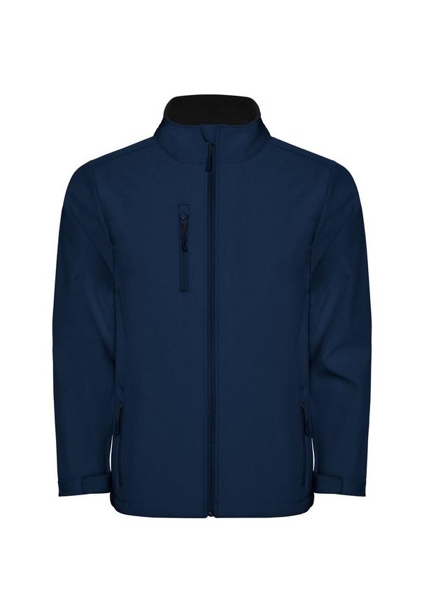 ROLY - Męska Kurtka Soft Shell Nebraska. Kolor: niebieski