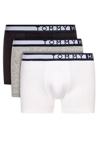 TOMMY HILFIGER - Tommy Hilfiger Komplet 3 par bokserek UM0UM01234 Biały. Kolor: biały. Materiał: bawełna