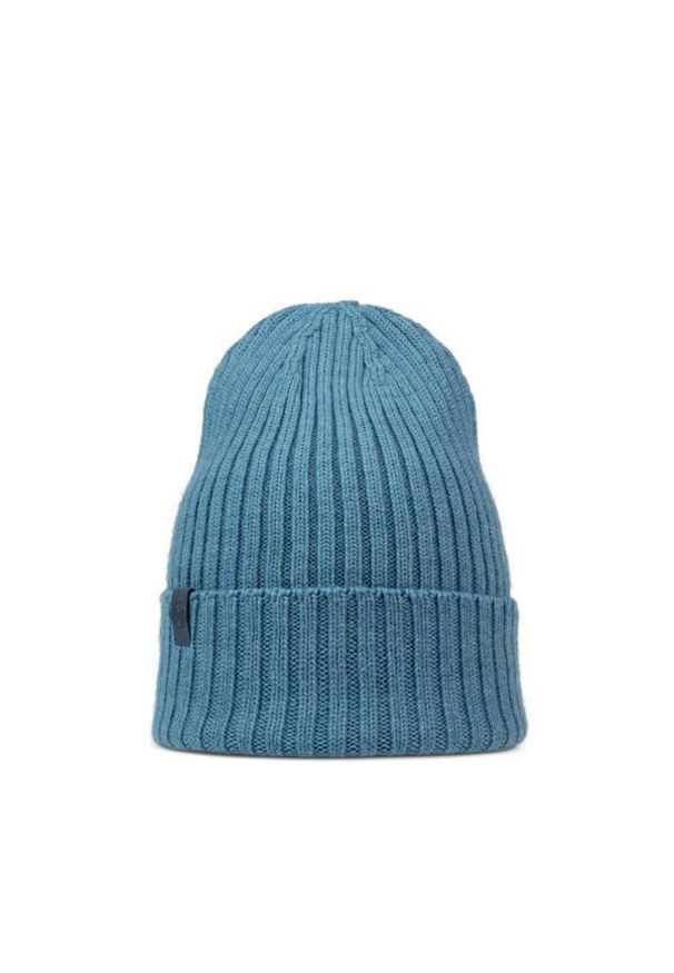 Buff - Czapka zimowa z wełny merino Norval. Kolor: niebieski. Materiał: wełna. Sezon: zima. Styl: sportowy