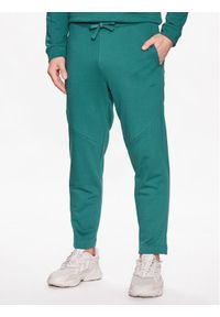 outhorn - Outhorn Spodnie dresowe TTROM194 Zielony Regular Fit. Kolor: zielony. Materiał: bawełna, dresówka