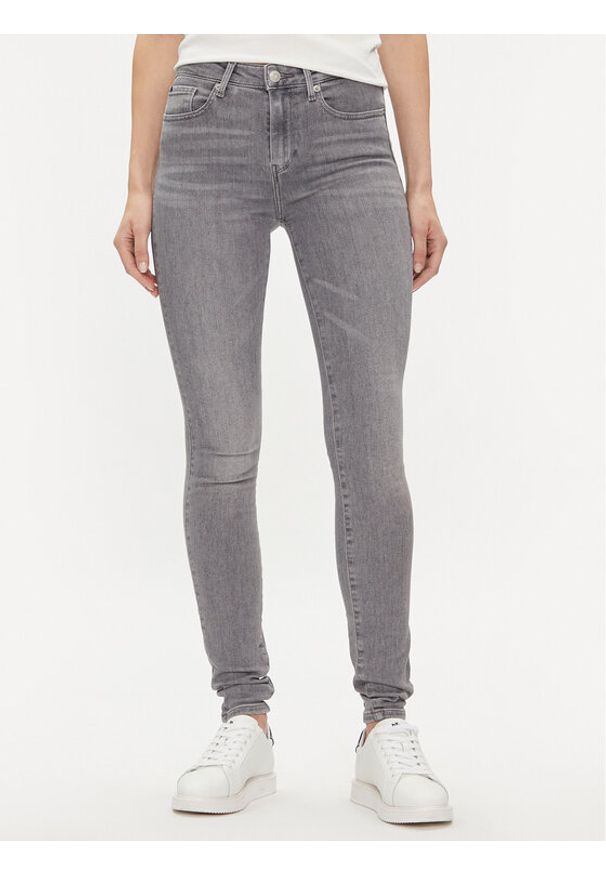 TOMMY HILFIGER - Tommy Hilfiger Jeansy Como WW0WW41302 Szary Skinny Fit. Kolor: szary