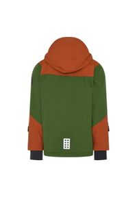 LEGO - Kurtka narciarska dziecięca Jested 710. Kolor: zielony. Sezon: zima. Sport: narciarstwo #2