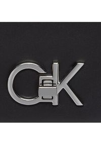 Calvin Klein Torebka Re-Lock Conv Shoulder Bag_Jqc K60K612641 Czarny. Kolor: czarny. Materiał: skórzane #3