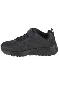 skechers - Buty do chodzenia dla dzieci Skechers Uno Lite. Zapięcie: rzepy. Kolor: czarny. Materiał: syntetyk, materiał. Szerokość cholewki: normalna. Sport: turystyka piesza