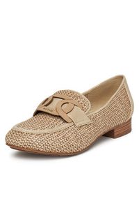 Mustang Loafersy 1489-402 Beżowy. Kolor: beżowy. Materiał: materiał #5