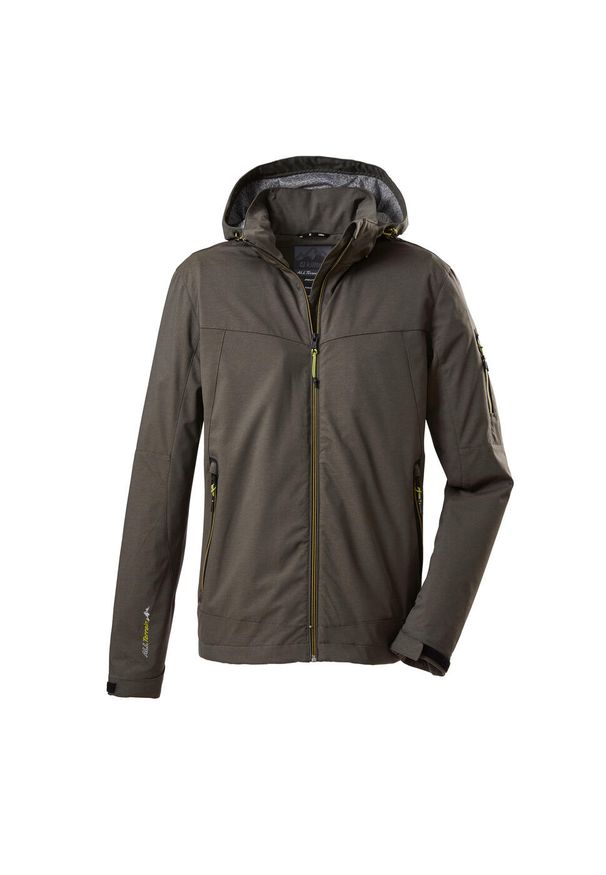 Kurtka męska Killtec - Vojak MN SOFTSHELL JCKT B. Kolor: brązowy, zielony, wielokolorowy. Materiał: softshell. Sport: turystyka piesza