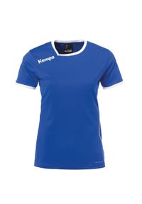 KEMPA - Kostium kąpielowy damski Kempa Curve. Kolor: niebieski, biały, wielokolorowy. Materiał: materiał. Sport: piłka ręczna
