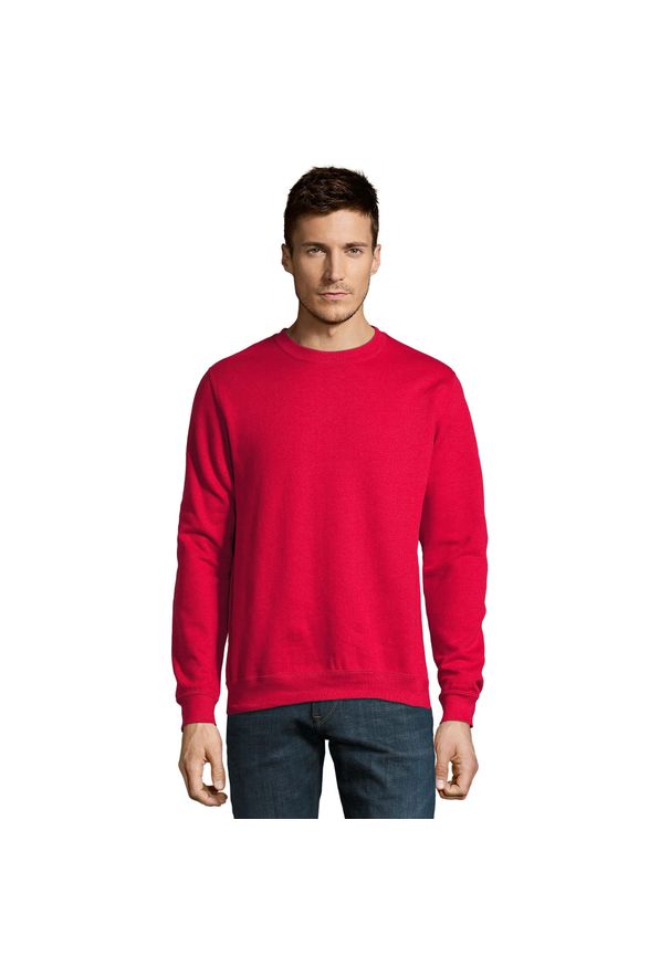 SOL'S - Bluza Unisex Dla Dorosłych New Supreme. Kolor: czerwony