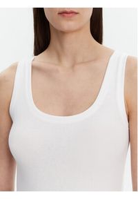 GAP - Gap Top 540670-02 Biały Slim Fit. Kolor: biały. Materiał: bawełna #5