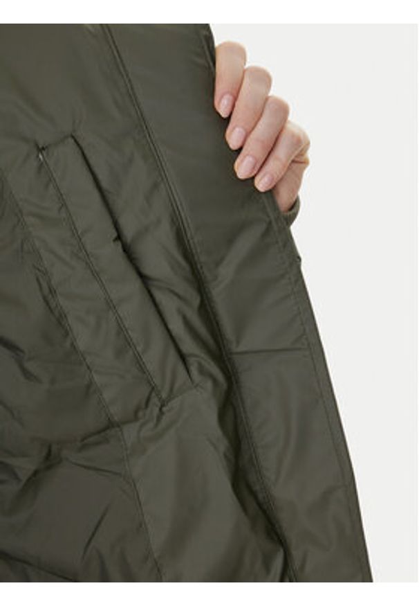 Hunter Płaszcz zimowy Hutchison HARW0001252 Zielony Regular Fit. Kolor: zielony. Materiał: syntetyk. Sezon: zima