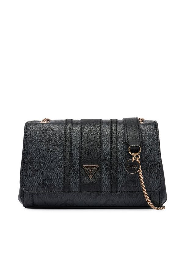 Guess Torebka 180976 Czarny. Kolor: szary. Materiał: skórzane