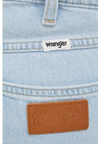 Wrangler jeansy Walker damskie kolor niebieski. Stan: podwyższony. Kolor: niebieski #2