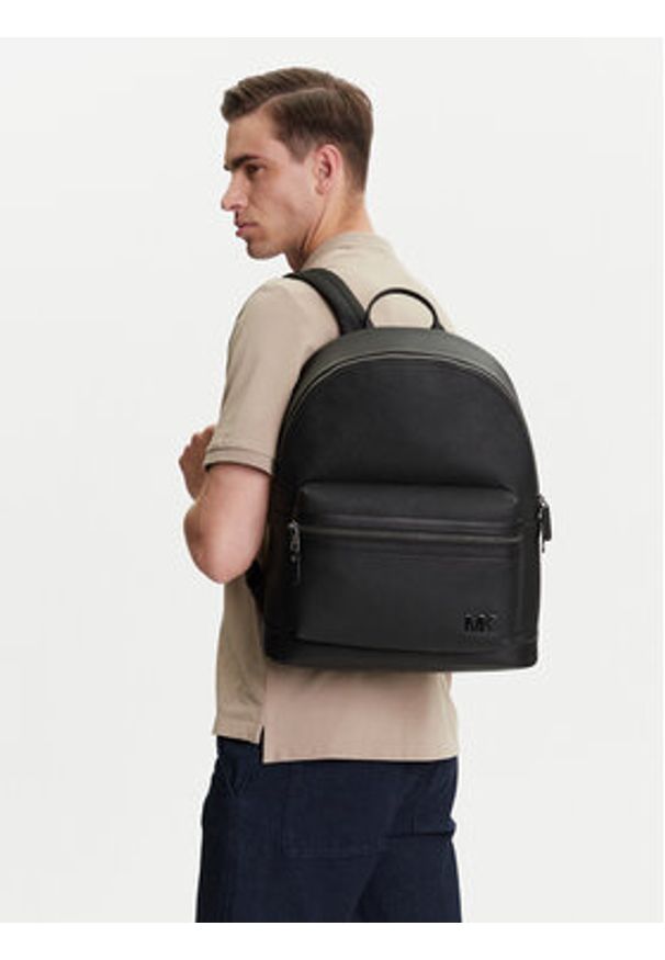 MICHAEL Michael Kors Plecak Edison 33S5TEDM2L Czarny. Kolor: czarny. Materiał: skóra