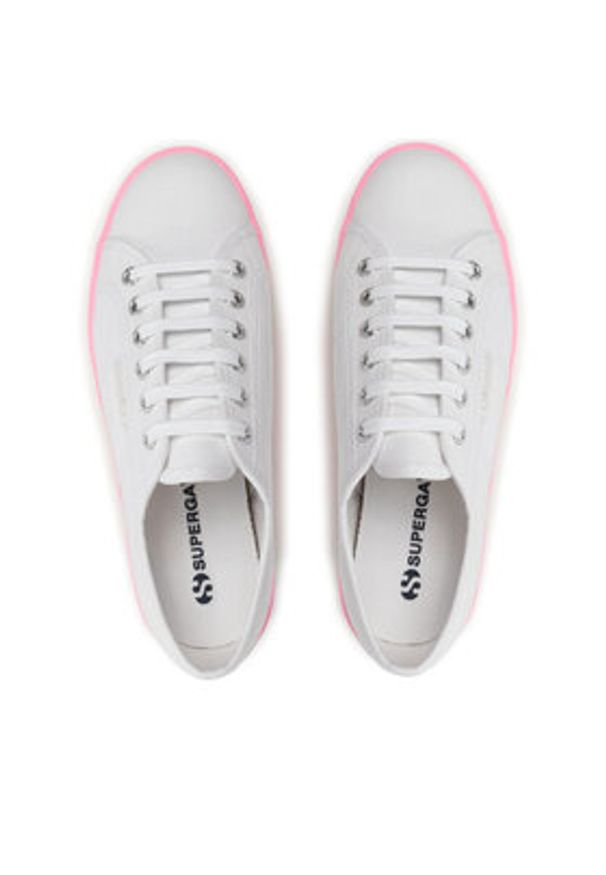 Superga Sneakersy 2790 Candy S2116KW Biały. Kolor: biały. Materiał: materiał