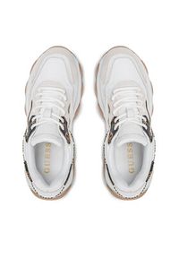 Guess Sneakersy Micola FL7MIC FAL12 Biały. Kolor: biały. Materiał: materiał #6