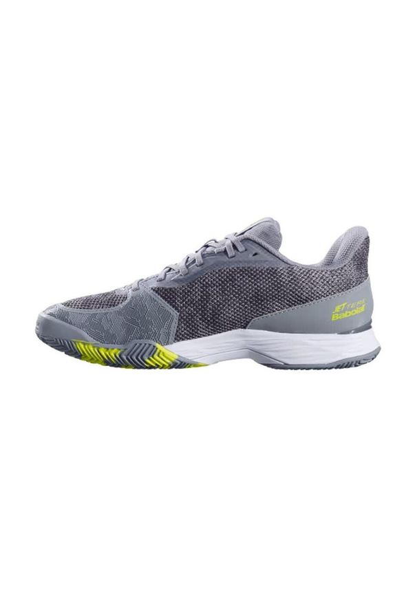 Buty tenisowe męskie Babolat Jet Tere Clay 43. Kolor: biały, szary, żółty, wielokolorowy. Sport: tenis