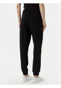 Hugo - HUGO Spodnie piżamowe 50575186 Czarny Slim Fit. Kolor: czarny. Materiał: bawełna #3