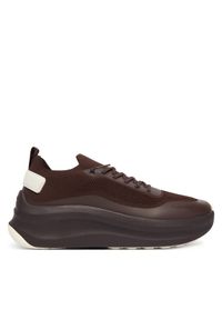 Sneakersy Calvin Klein. Kolor: brązowy #1