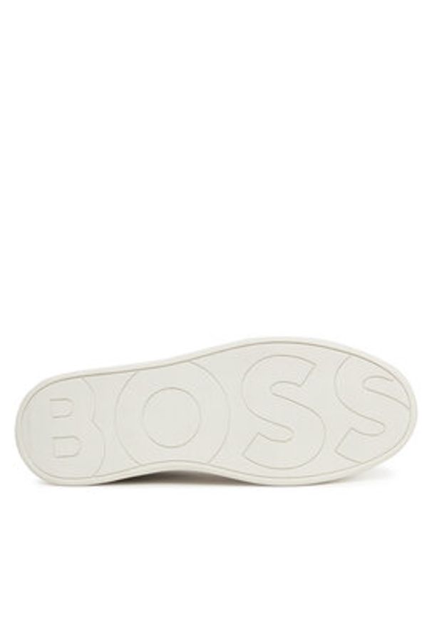 BOSS Sneakersy Clint 50542538 Biały. Kolor: biały. Materiał: skóra
