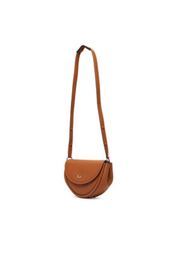Guess Torebka Coleen HWBG97 39210 Brązowy. Kolor: brązowy. Materiał: skórzane