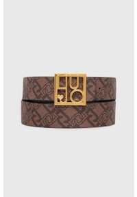 Liu Jo pasek dwustronny damski kolor czarny. Kolor: czarny. Materiał: materiał #1