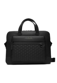 TOMMY HILFIGER - Tommy Hilfiger Torba na laptopa Th Modern Computer Bag AM0AM14002 Czarny. Kolor: czarny. Materiał: skóra #1