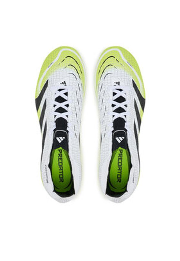 Adidas - adidas Buty do piłki nożnej Predator League JI1117 Biały. Kolor: biały. Materiał: skóra