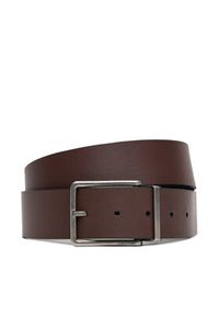 Calvin Klein Pasek Męski Warmth Buckle 40Mm Rev/Adj LV04D7048G Czarny. Kolor: czarny. Materiał: skóra