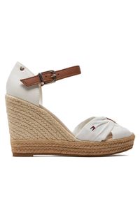 TOMMY HILFIGER - Espadryle Tommy Hilfiger. Nosek buta: otwarty