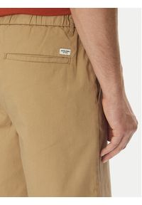 Jack & Jones - Jack&Jones Szorty materiałowe Jaiden 12274983 Beżowy Relaxed Fit. Kolor: beżowy. Materiał: bawełna #4