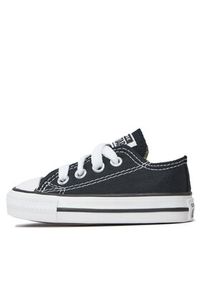 Converse Trampki Inf C/T S/S Ox 7J235C Czarny. Kolor: czarny. Materiał: materiał