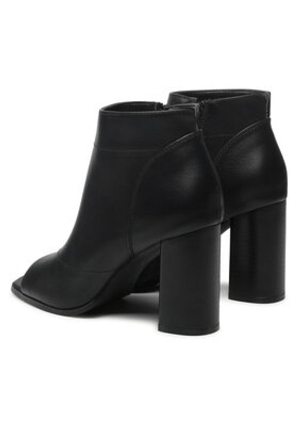 Jenny Fairy Botki WYL2875-1 Czarny. Kolor: czarny. Materiał: skóra