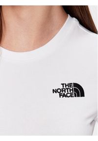 The North Face T-Shirt NF0A55AO Biały Cropped Fit. Kolor: biały. Materiał: bawełna #3