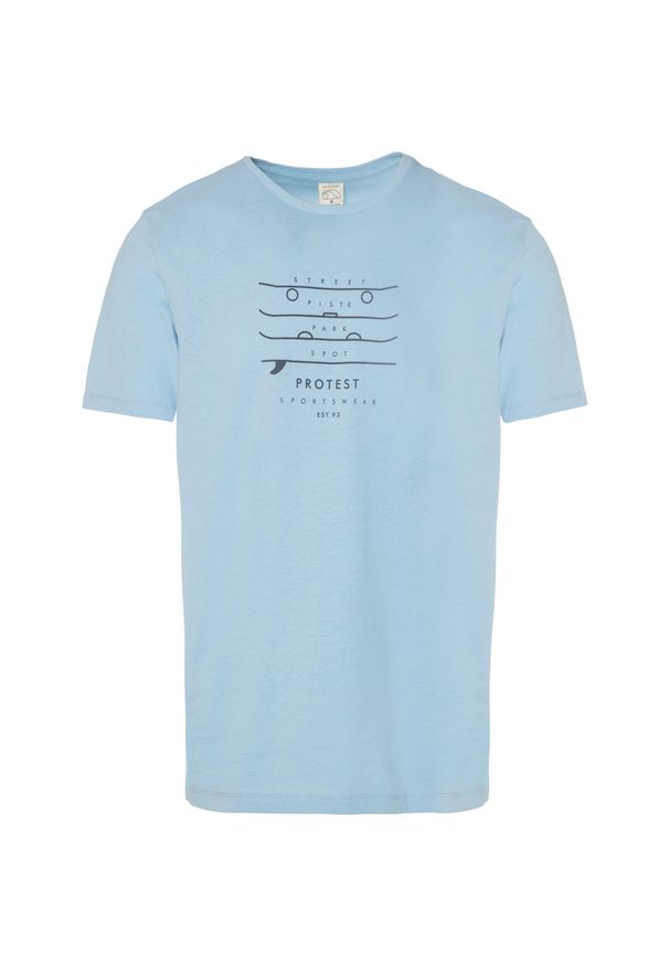 Protest - Koszulka męska Potest Harwell t-shirt. Kolor: niebieski