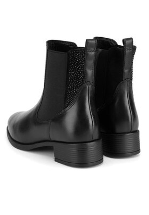 Lasocki Botki GRD-VICENZA-03 Czarny. Kolor: czarny. Materiał: skóra