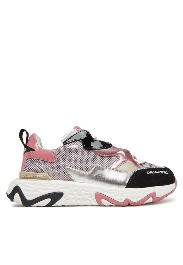 Karl Lagerfeld - KARL LAGERFELD Sneakersy KL62424 Kolorowy. Materiał: materiał. Wzór: kolorowy