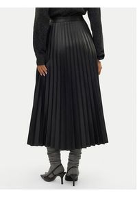 Vero Moda Spódnica z imitacji skóry Bella Holly 10319036 Czarny Regular Fit. Kolor: czarny. Materiał: skóra #6