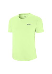 Koszulka damska do biegania Nike Miler Top AJ8121. Materiał: materiał, poliester, skóra. Technologia: Dri-Fit (Nike). Sport: bieganie, fitness #4