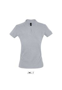 SOL'S - Damska koszulka polo Sol's Perfect. Typ kołnierza: polo. Kolor: szary #1