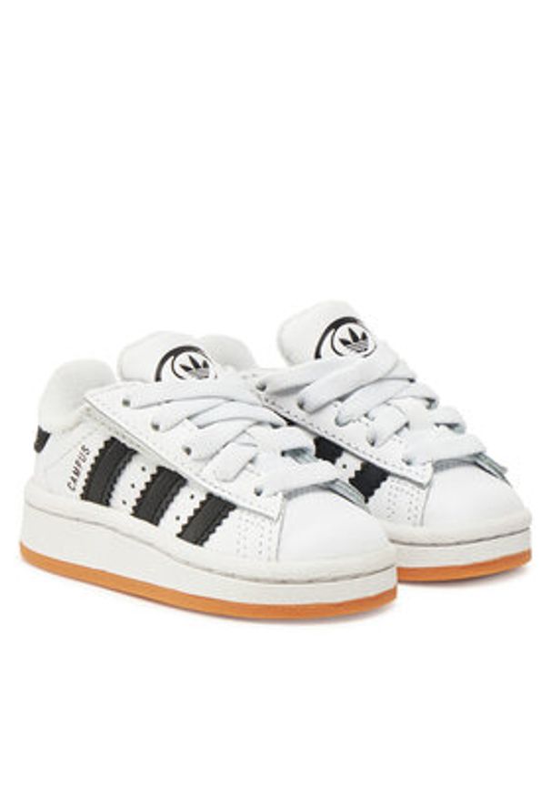 Adidas - adidas Sneakersy Campus 00s Comfort Closure JP7037 Biały. Kolor: biały. Materiał: skóra. Model: Adidas Campus