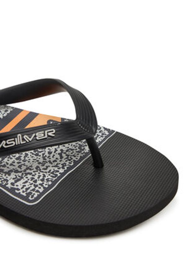 Quiksilver Japonki AQYL101371 Czarny. Kolor: czarny