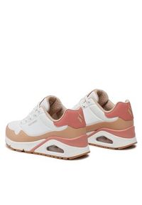 skechers - Skechers Sneakersy 177121/WTAN Biały. Kolor: biały. Materiał: skóra