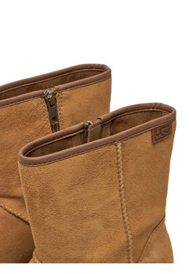 Ugg Botki W Cityfunc Mid 1158196 Brązowy. Kolor: brązowy. Materiał: skóra