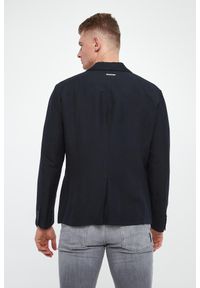 Armani Exchange - Marynarka męska jednorzędowa lniana ARMANI EXCHANGE. Materiał: len #4
