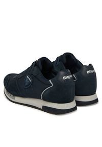 Blauer Sneakersy F5QUEENS05/MES Granatowy. Kolor: niebieski. Materiał: zamsz, skóra #5
