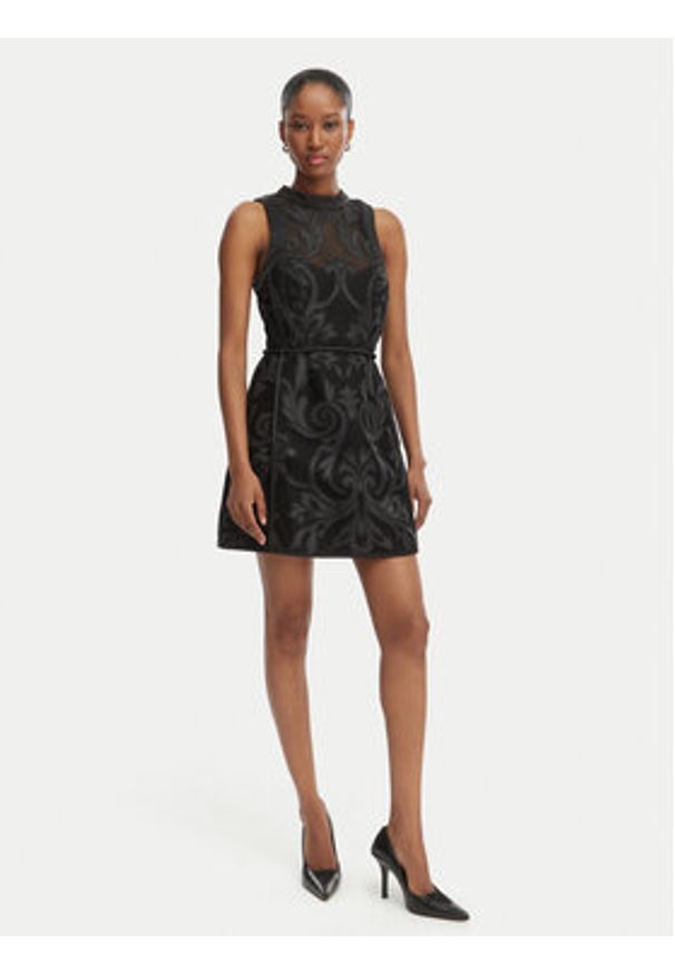 BARDOT - Bardot Sukienka koktajlowa Relia 60227DB Czarny Slim Fit. Kolor: czarny. Materiał: syntetyk. Styl: wizytowy