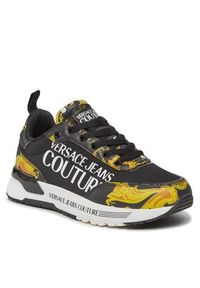 Versace Jeans Couture Sneakersy 75VA3SA3 Czarny. Kolor: czarny #4